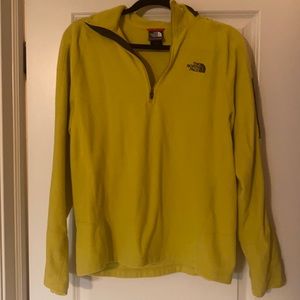 The North Face Yellow Sweatshirt